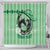 Personalized Kentucky Horse Racing Shower Curtain Beauty and The Horse Green Version LT01