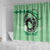 Personalized Kentucky Horse Racing Shower Curtain Beauty and The Horse Green Version LT01