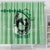 Personalized Kentucky Horse Racing Shower Curtain Beauty and The Horse Green Version LT01