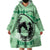 Personalized Kentucky Horse Racing 2024 Wearable Blanket Hoodie Beauty and The Horse Green Version