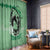 Personalized Kentucky Horse Racing Window Curtain Beauty and The Horse Green Version LT01
