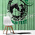 Personalized Kentucky Horse Racing Window Curtain Beauty and The Horse Green Version LT01