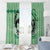 Personalized Kentucky Horse Racing Window Curtain Beauty and The Horse Green Version LT01