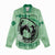 Personalized Kentucky Horse Racing Women Casual Shirt Beauty and The Horse Green Version LT01