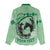Personalized Kentucky Horse Racing Women Casual Shirt Beauty and The Horse Green Version LT01