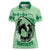 Personalized Kentucky Horse Racing Women Polo Shirt Beauty and The Horse Green Version LT01