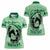 Personalized Kentucky Horse Racing Women Polo Shirt Beauty and The Horse Green Version LT01