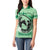 Personalized Kentucky Horse Racing Women Polo Shirt Beauty and The Horse Green Version LT01