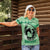 Personalized Kentucky Horse Racing Women Polo Shirt Beauty and The Horse Green Version LT01