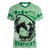 Personalized Kentucky Horse Racing Women V-Neck T-Shirt Beauty and The Horse Green Version LT01