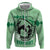 Personalized Kentucky Horse Racing Zip Hoodie Beauty and The Horse Green Version LT01