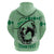 Personalized Kentucky Horse Racing Zip Hoodie Beauty and The Horse Green Version LT01