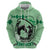 Personalized Kentucky Horse Racing Zip Hoodie Beauty and The Horse Green Version LT01