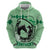 Personalized Kentucky Horse Racing Zip Hoodie Beauty and The Horse Green Version LT01