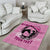 Personalized Kentucky Horse Racing Area Rug Beauty and The Horse Pink Version LT01
