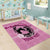 Personalized Kentucky Horse Racing Area Rug Beauty and The Horse Pink Version LT01