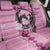 Personalized Kentucky Horse Racing Back Car Seat Cover Beauty and The Horse Pink Version LT01