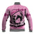 Personalized Kentucky Horse Racing Baseball Jacket Beauty and The Horse Pink Version LT01