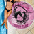 Personalized Kentucky Horse Racing Beach Blanket Beauty and The Horse Pink Version LT01