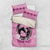 Personalized Kentucky Horse Racing Bedding Set Beauty and The Horse Pink Version LT01