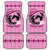 Personalized Kentucky Horse Racing Car Mats Beauty and The Horse Pink Version LT01