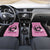Personalized Kentucky Horse Racing Car Mats Beauty and The Horse Pink Version LT01