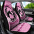 Personalized Kentucky Horse Racing 2024 Car Seat Cover Beauty and The Horse Pink Version