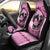 Personalized Kentucky Horse Racing 2024 Car Seat Cover Beauty and The Horse Pink Version