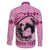 Personalized Kentucky Horse Racing Family Matching Puletasi and Hawaiian Shirt Beauty and The Horse Pink Version LT01