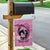Personalized Kentucky Horse Racing Garden Flag Beauty and The Horse Pink Version LT01