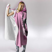 Personalized Kentucky Horse Racing Hooded Blanket Beauty and The Horse Pink Version LT01