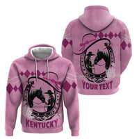 Personalized Kentucky Horse Racing Hoodie Beauty and The Horse Pink Version LT01