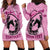 Personalized Kentucky Horse Racing Hoodie Dress Beauty and The Horse Pink Version LT01
