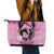 Personalized Kentucky Horse Racing 2024 Leather Tote Bag Beauty and The Horse Pink Version