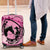 Personalized Kentucky Horse Racing 2024 Luggage Cover Beauty and The Horse Pink Version