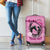 Personalized Kentucky Horse Racing 2024 Luggage Cover Beauty and The Horse Pink Version