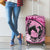 Personalized Kentucky Horse Racing 2024 Luggage Cover Beauty and The Horse Pink Version