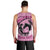 Personalized Kentucky Horse Racing Men Tank Top Beauty and The Horse Pink Version LT01