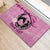 Personalized Kentucky Horse Racing Rubber Doormat Beauty and The Horse Pink Version LT01