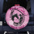 Personalized Kentucky Horse Racing 2024 Spare Tire Cover Beauty and The Horse Pink Version