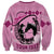 Personalized Kentucky Horse Racing Sweatshirt Beauty and The Horse Pink Version LT01