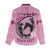Personalized Kentucky Horse Racing Women Casual Shirt Beauty and The Horse Pink Version LT01