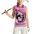 Personalized Kentucky Horse Racing Women Sleeveless Polo Shirt Beauty and The Horse Pink Version LT01