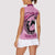 Personalized Kentucky Horse Racing Women Sleeveless Polo Shirt Beauty and The Horse Pink Version LT01
