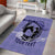Personalized Kentucky Horse Racing Area Rug Beauty and The Horse Purple Version LT01