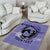 Personalized Kentucky Horse Racing Area Rug Beauty and The Horse Purple Version LT01