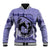 Personalized Kentucky Horse Racing Baseball Jacket Beauty and The Horse Purple Version LT01
