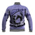 Personalized Kentucky Horse Racing Baseball Jacket Beauty and The Horse Purple Version LT01