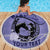Personalized Kentucky Horse Racing Beach Blanket Beauty and The Horse Purple Version LT01
