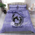 Personalized Kentucky Horse Racing Bedding Set Beauty and The Horse Purple Version LT01